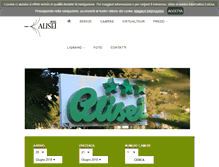 Tablet Screenshot of hotelalisei.it